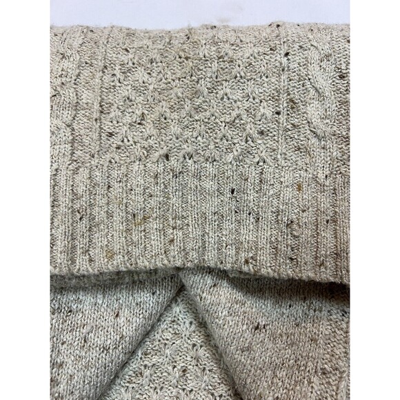 Marisa Christina Cable Knit Sweater Talbots Silk Wool VTG |‎ Cream | Size Medium - Picture 14 of 16